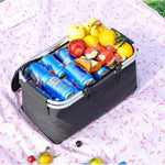 Collapsible Picnic Basket with Waterproof Lining | 18L Capacity for Outdoor Adventures 4