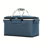 Collapsible Picnic Basket with Waterproof Lining | 18L Capacity for Outdoor Adventures 6