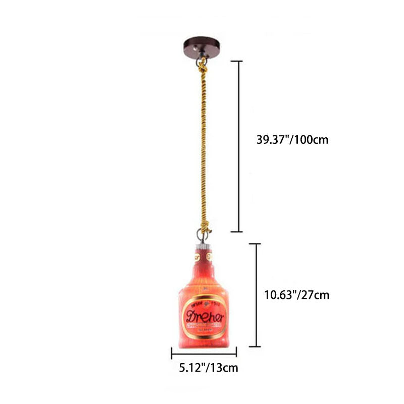 ColorSplash | Vibrant Industrial Resin Pendant Light Fixture 4