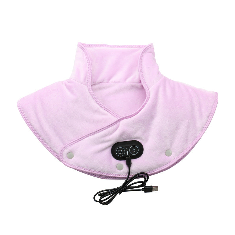 ComfortEase | Electric Neck and Shoulder Heating Pad with Vibration | Ergonomic Design for Pain Relief 11