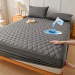 ComfortGuard | Waterproof Mattress Protector with Quilted Cushioning | Secure Fit for Comfortable Sleep 0