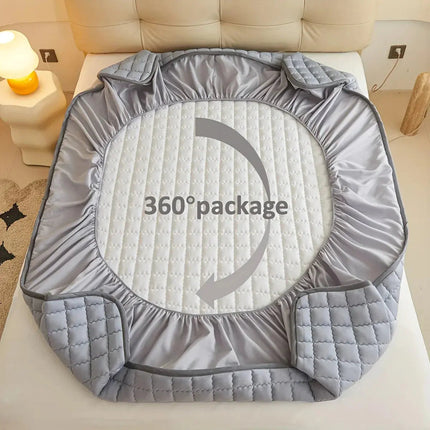 ComfortGuard | Waterproof Mattress Protector with Quilted Cushioning | Secure Fit for Comfortable Sleep 7
