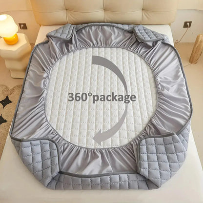 ComfortGuard | Waterproof Mattress Protector with Quilted Cushioning | Secure Fit for Comfortable Sleep 7