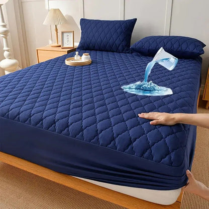 ComfortGuard | Waterproof Mattress Protector with Quilted Cushioning | Secure Fit for Comfortable Sleep 9