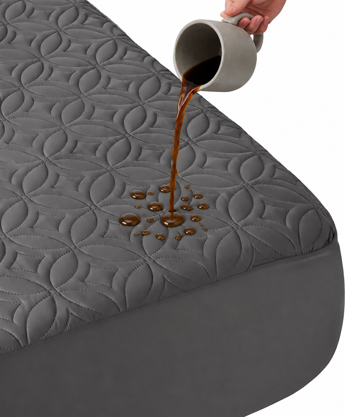 ComfortGuard | Waterproof Mattress Protector with Quilted Design | Soft Cover for Ultimate Comfort 1