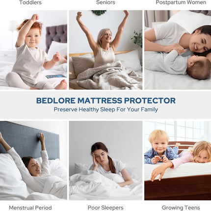 ComfortGuard | Waterproof Mattress Protector with Quilted Design | Soft Cover for Ultimate Comfort 5