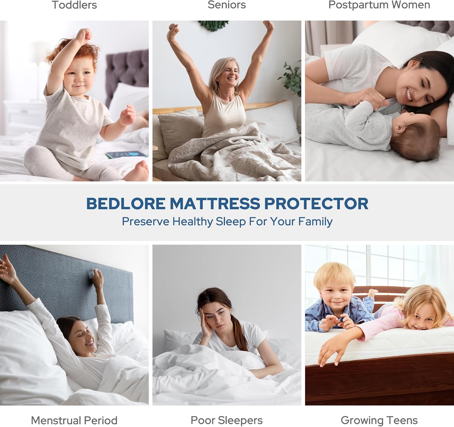 ComfortGuard | Waterproof Mattress Protector with Quilted Design | Soft Cover for Ultimate Comfort 5