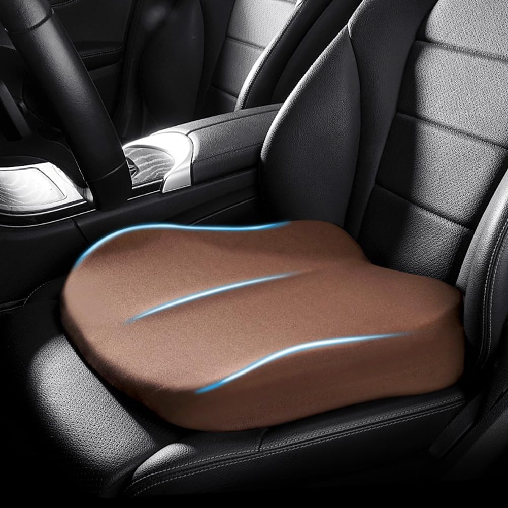 Comfort Boost | Car Seat Cushion with Memory Foam & Ergonomic Design | Enhanced Comfort for Daily Commutes 11