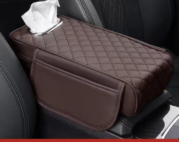 Comfort Cover | Memory Foam Center Console Cover with Durable Leather | Stylish Protection for Your Car 10