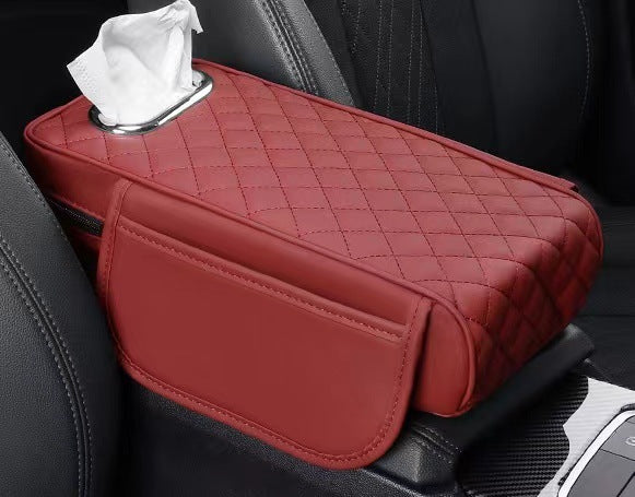 Comfort Cover | Memory Foam Center Console Cover with Durable Leather | Stylish Protection for Your Car 6