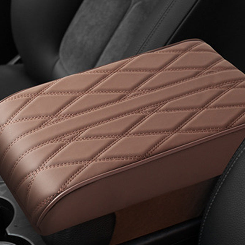 Comfort Cover | Memory Foam Center Console Cover with Durable Leather | Stylish Protection for Your Car 9