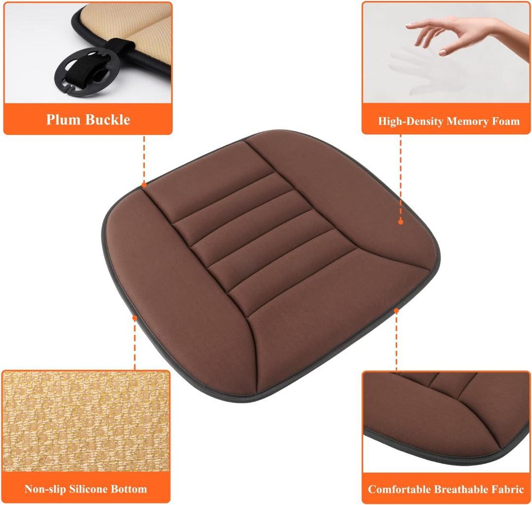 Comfort Cushion | Memory Foam Car Seat Cushion with Ergonomic Design | Ultimate Support for Pain-Free Driving 4