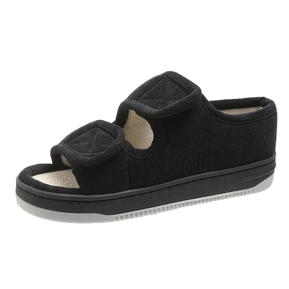 Comfort Fit | Adjustable Open Toe Slippers with Dual Straps | Breathable Design for Everyday Wear 0