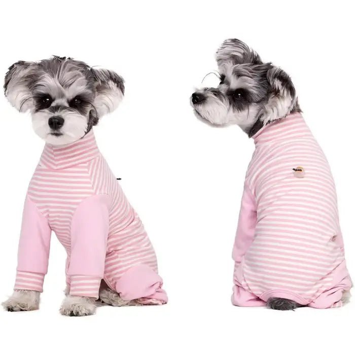 Comfort Fit | Dog Recovery Suit with Full Body Coverage & Long Sleeves | Stylish Protection for Post-Surgery Healing 4