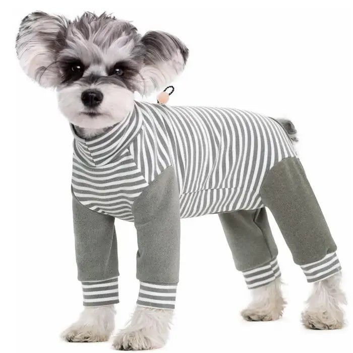 Comfort Fit | Dog Recovery Suit with Full Body Coverage & Long Sleeves | Stylish Protection for Post-Surgery Healing 8