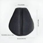 Comfort Gel Seat Cushion | Motorcycle Seat Cushion with Shock Absorption | Breathable Design for Long Rides 3
