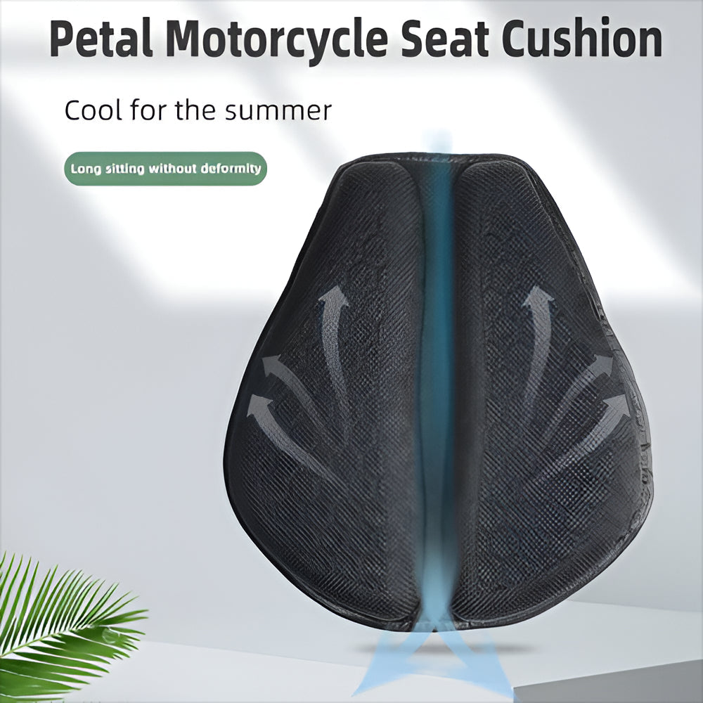 Comfort Gel Seat Cushion | Motorcycle Seat Cushion with Shock Absorption | Breathable Design for Long Rides 5