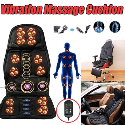 Comfort Oasis | Heated Massage Cushion with Customizable Settings | Ergonomic Design for Ultimate Relaxation 7