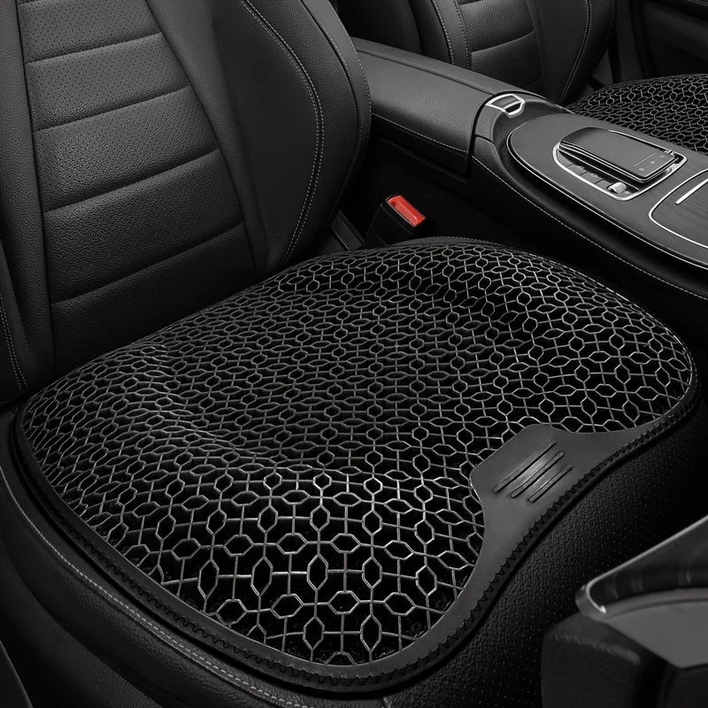 Comfort Plus | Ergonomic Gel Seat Cushion with Breathable Honeycomb Design | Soft Support for Long Sitting 0