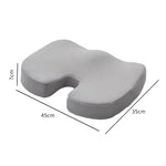 Comfort Plus | Ergonomic Memory Foam Seat Cushion with Breathable Cover | Supportive Design for All-Day Comfort 6
