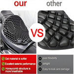 Comfort Ride | Gel Motorcycle Seat Cushion with Shock Absorption | Breathable Design for Long-Distance Travel 4