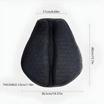 Comfort Ride | Gel Motorcycle Seat Cushion with Shock Absorption | Breathable Design for Long-Distance Travel 6