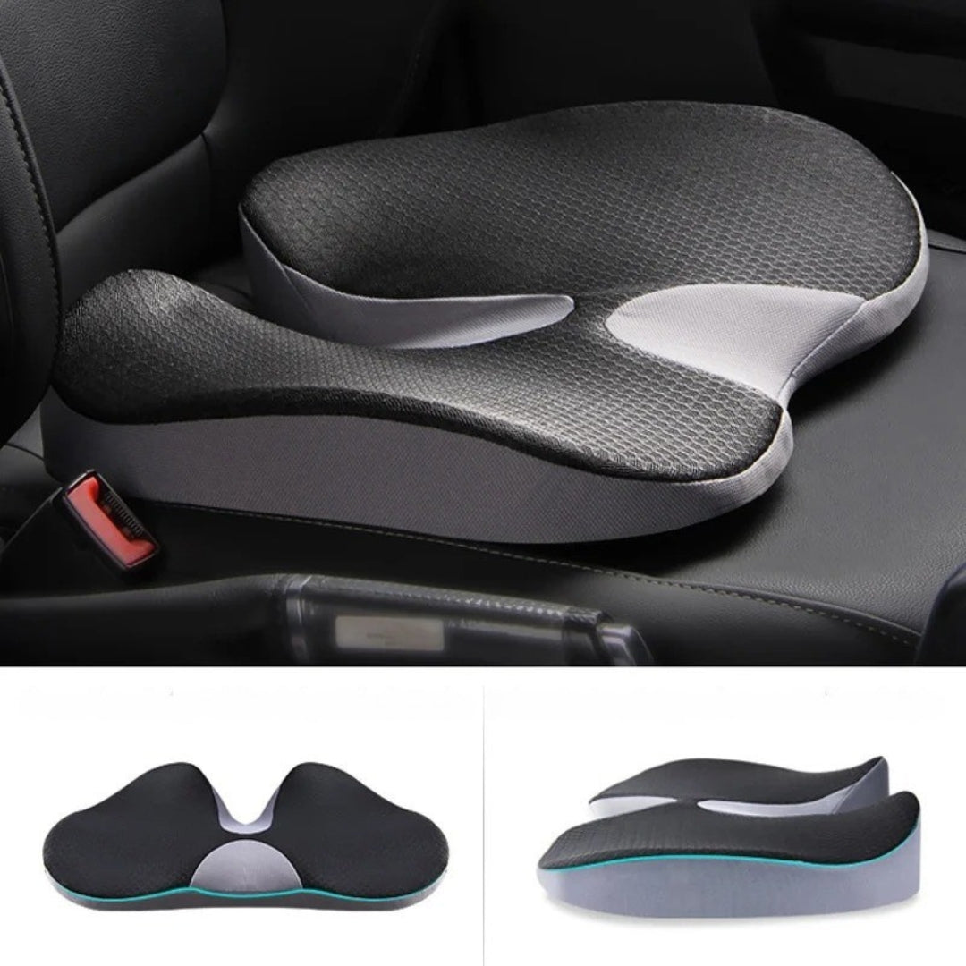 Comfort Seat | Orthopedic Car Seat Cushion with Ergonomic Memory Foam | Anti-Slip Design for Enhanced Support 0