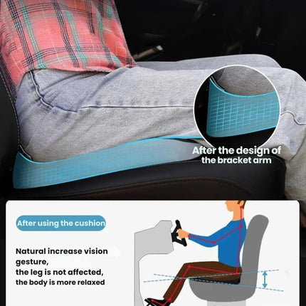 Comfort Seat | Orthopedic Car Seat Cushion with Ergonomic Memory Foam | Anti-Slip Design for Enhanced Support 4
