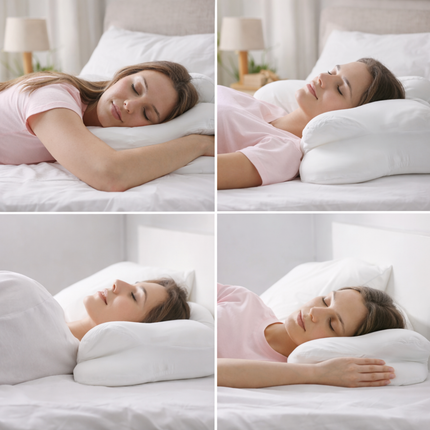 Comfort Sleep | Adaptive Memory Foam Bed Pillow with Balanced Support | Ideal for All Sleep Positions for Restful Nights 4