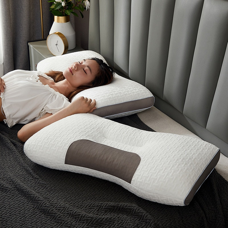Comfort Sleep | Hybrid Pillow for Back and Side Sleepers with Neck Support | Ergonomic Design for Pain Relief 0