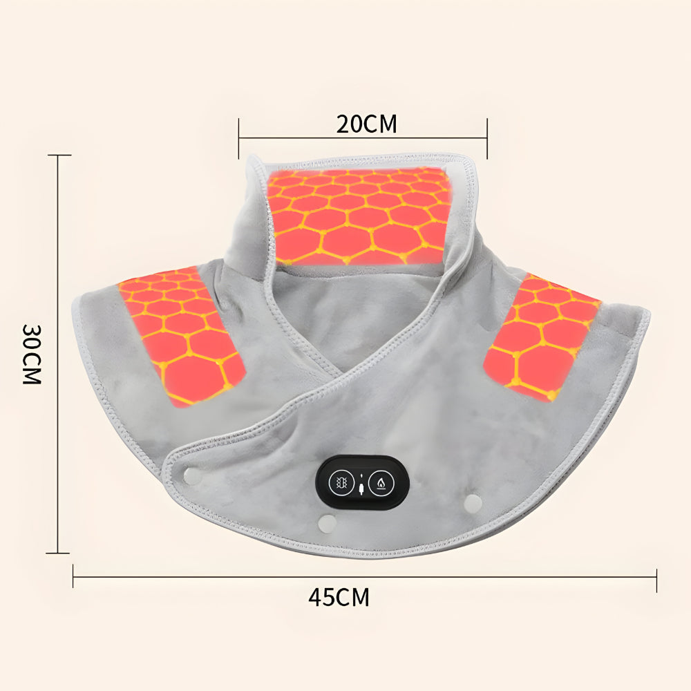 Comfort Wrap | Electric Neck Heating Pad with Vibration Massage | USB-Powered for Soothing Relief 6