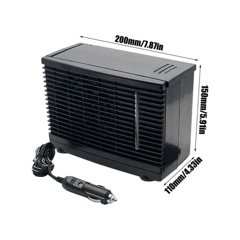 Compact Car Cooling System | 12V Portable Device with Whisper-Quiet Operation | Evaporative Cooling for Instant Relief 5