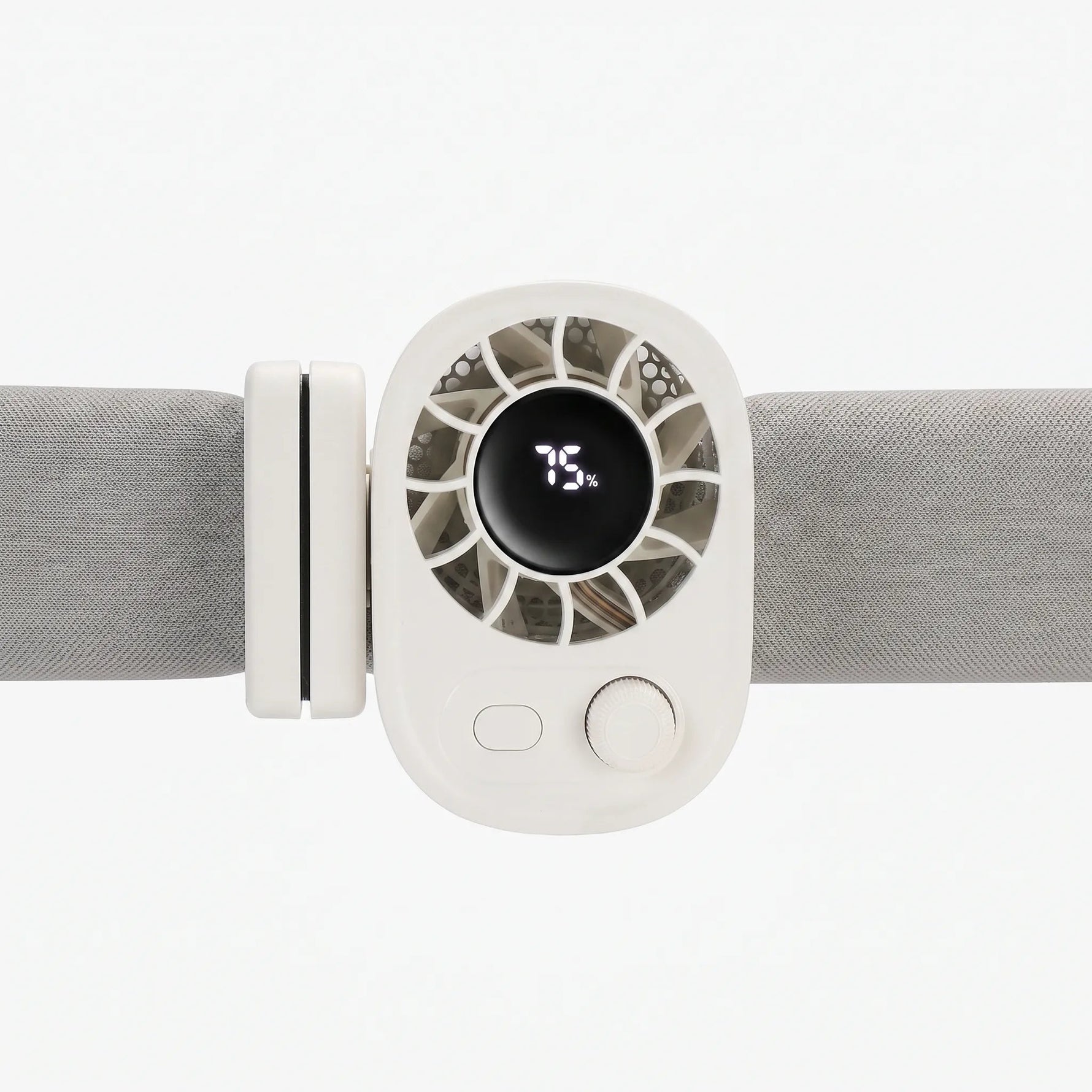 Compact Clip-On Fan | Battery Operated & USB Rechargeable | 360-Degree Rotation for Versatile Airflow 2