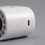 Compact Clip-On Fan | Battery Operated & USB Rechargeable | 360-Degree Rotation for Versatile Airflow 4