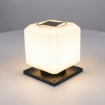 Compact Cube Outdoor Light with Solar Power | Minimalist Design for Cozy Ambiance 5