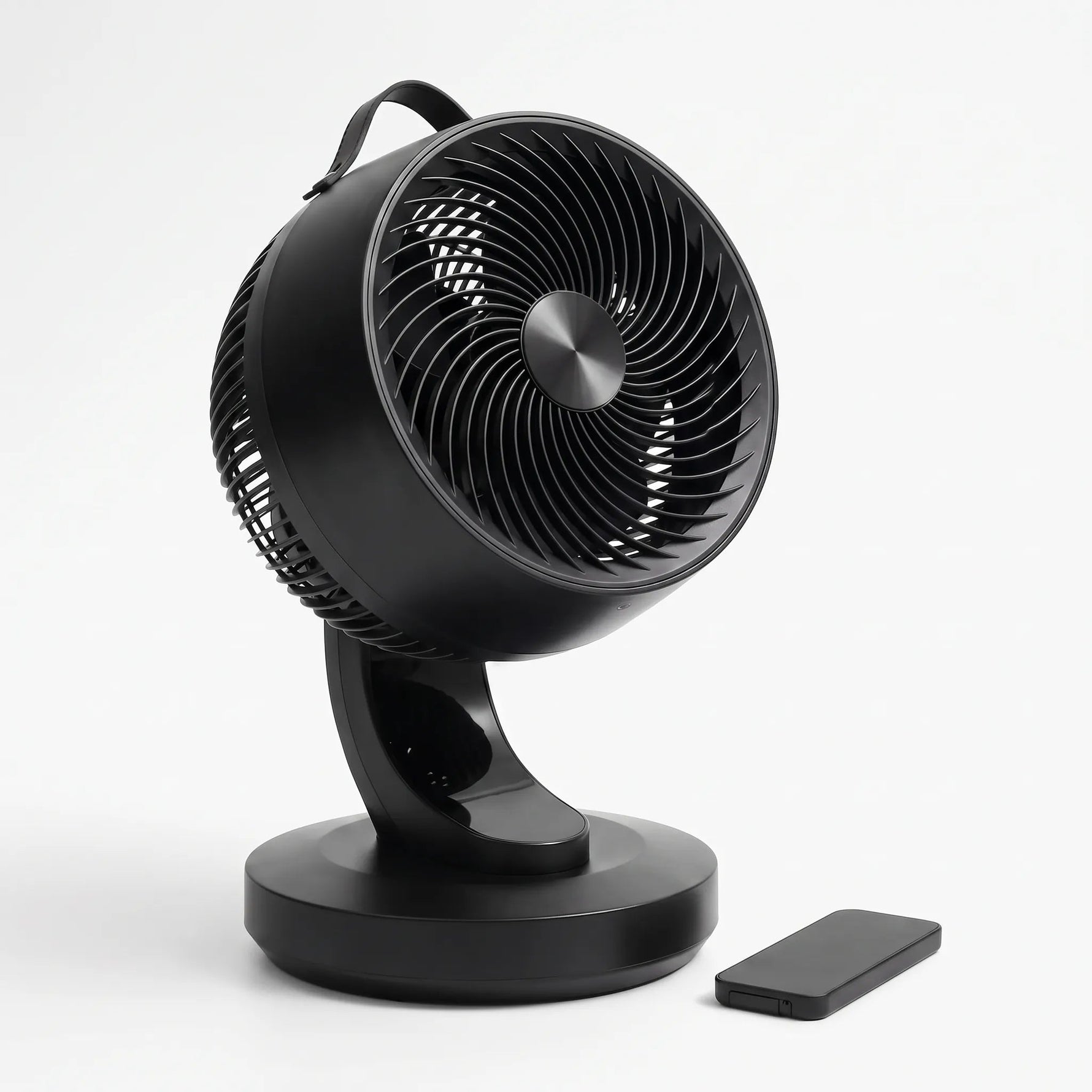 Compact Desk Fan with Oscillation & Remote Control | 8 Speed Settings for Optimal Comfort 3