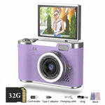 Compact Digital Camera | 48MP Point and Shoot Camera with 4K Video | Perfect for Selfies and Travel 4