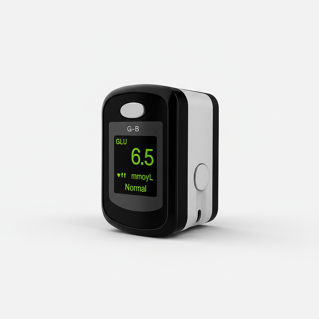 Compact Digital Oximeter with Bright Display | Quick Blood Oxygen Monitoring for Home and Travel 0