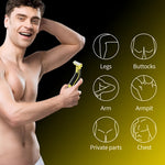 Compact Electric Shaver Body Hair Trimmer with USB Type C Charging | Versatile Grooming Tool for Home and Travel 3