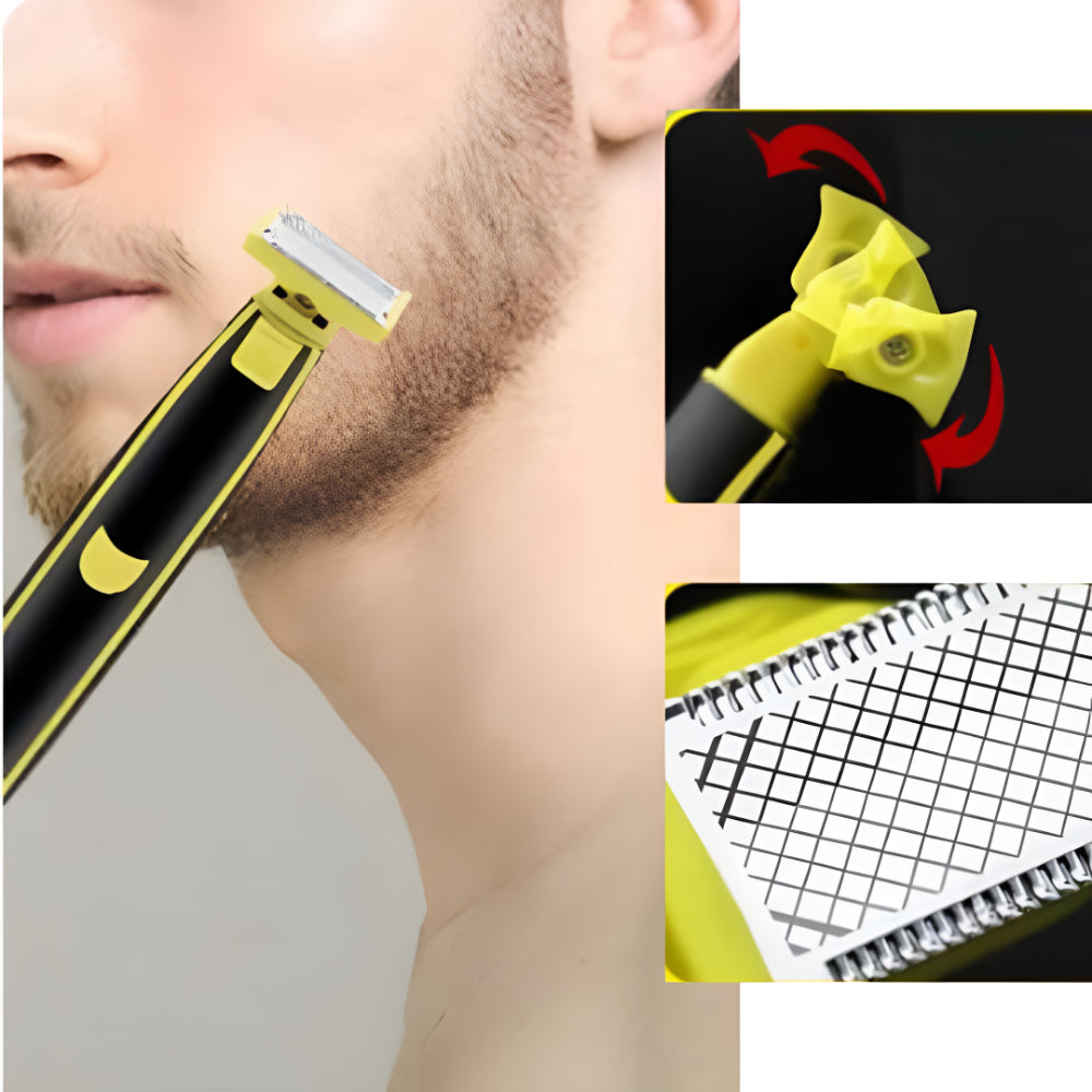 Compact Electric Shaver Body Hair Trimmer with USB Type C Charging | Versatile Grooming Tool for Home and Travel 4