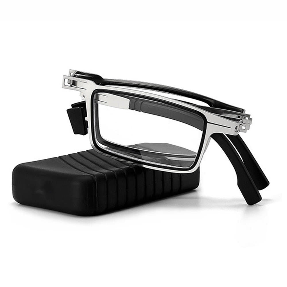 Compact Folding Reading Glasses with Lightweight Metal Frame | Portable Design for Everyday Use 0