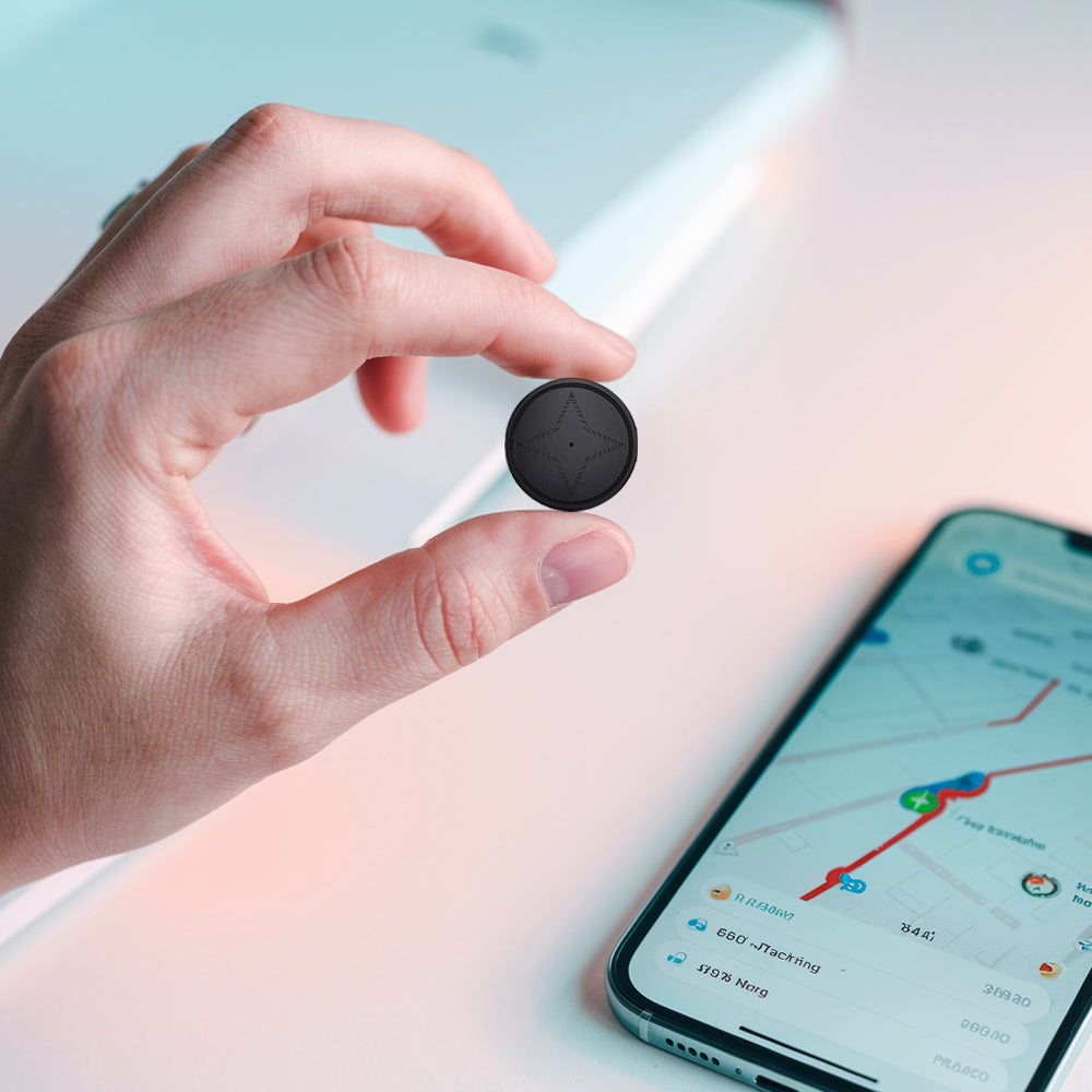 Compact GPS Tracker | Real-Time Location Tracking with App Monitoring | Long Battery Life for Versatile Use 0