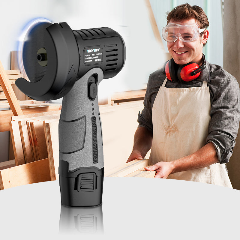Compact Grinder | 12V Mini Angle Grinder with 15,000 RPM & Rechargeable Battery | Versatile Tool for Cutting and Grinding 0