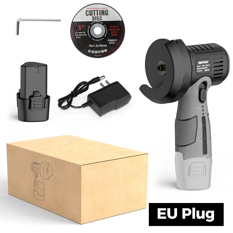 Compact Grinder | 12V Mini Angle Grinder with 15,000 RPM & Rechargeable Battery | Versatile Tool for Cutting and Grinding 7