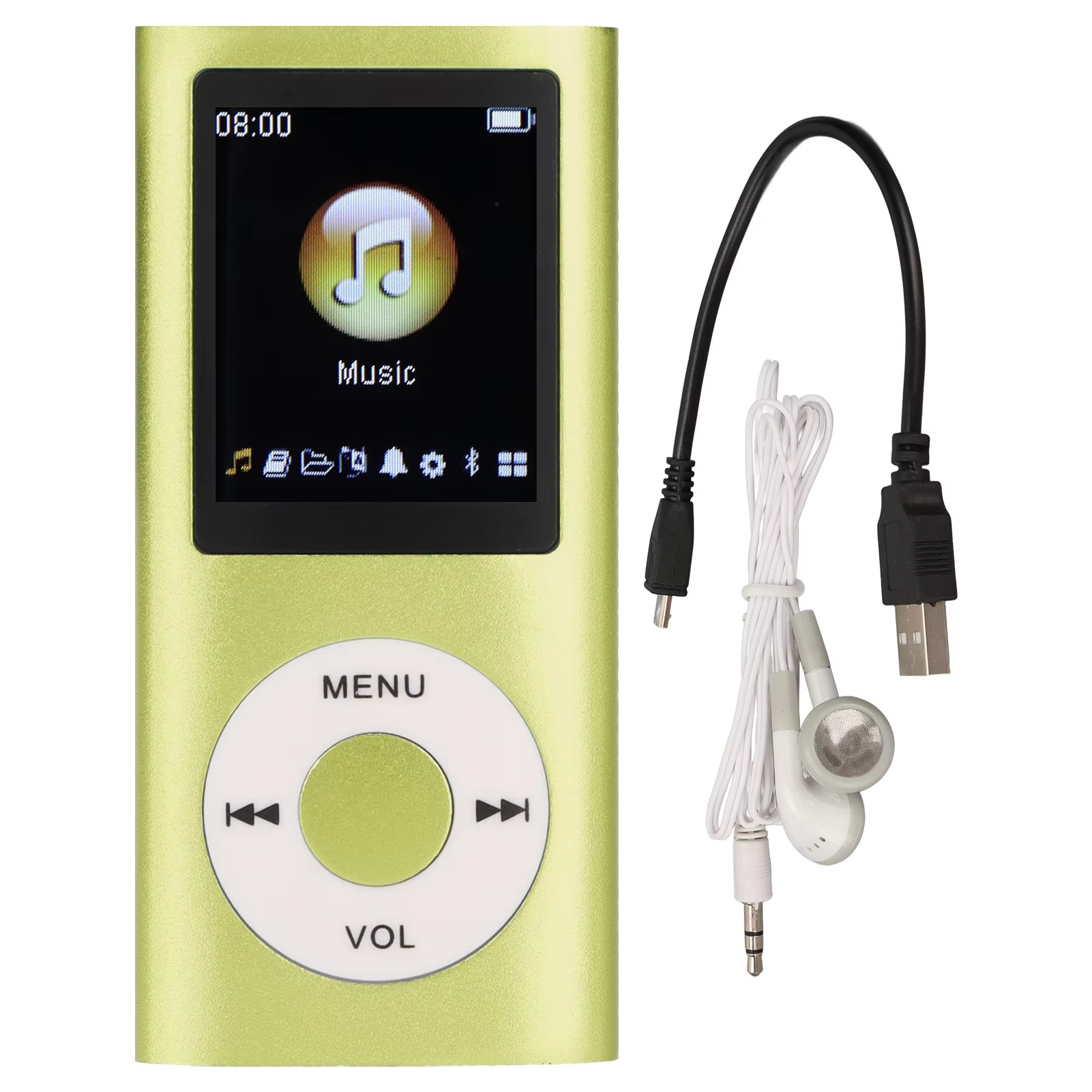 Compact High-Resolution MP3 Player with 1.8 LCD Screen | Portable Audio Companion for Superior Sound 6