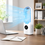 Compact Mini | Portable Air Conditioner with Bladeless Design | Quiet Cooling for Personal Comfort 0