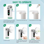 Compact Mist Inhaler | USB Rechargeable Device with Whisper-Quiet Operation | Portable Relief for Easy Breathing 5