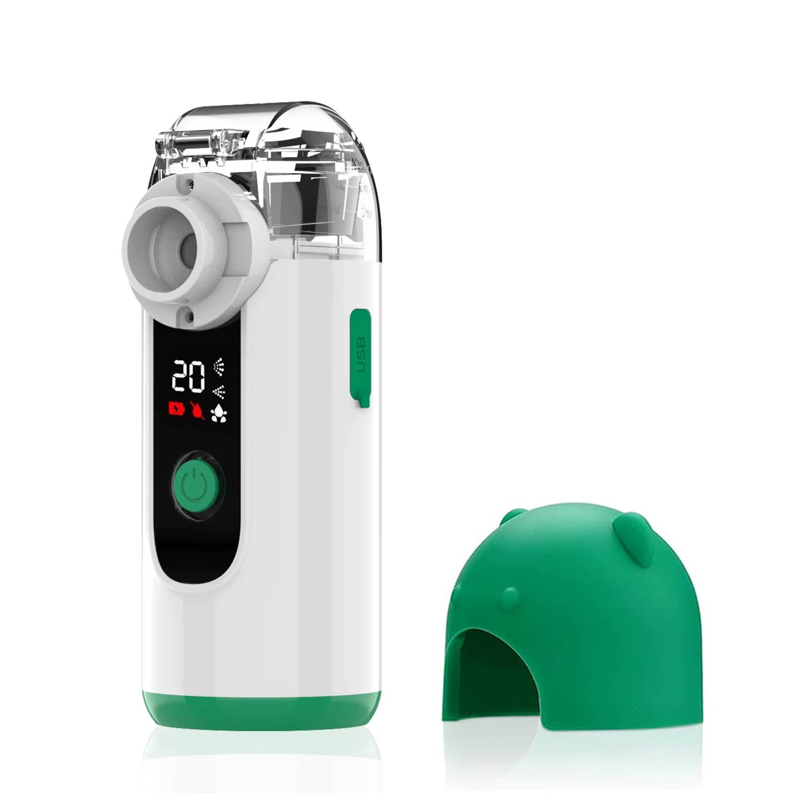 Compact Mist Inhaler | USB Rechargeable Device with Whisper-Quiet Operation | Portable Relief for Easy Breathing 7