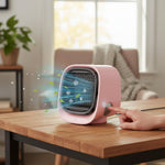 Compact Personal Air Conditioner | Mini Cooling Fan with Adjustable Comfort | Ideal for Small Spaces and Personal Use 4