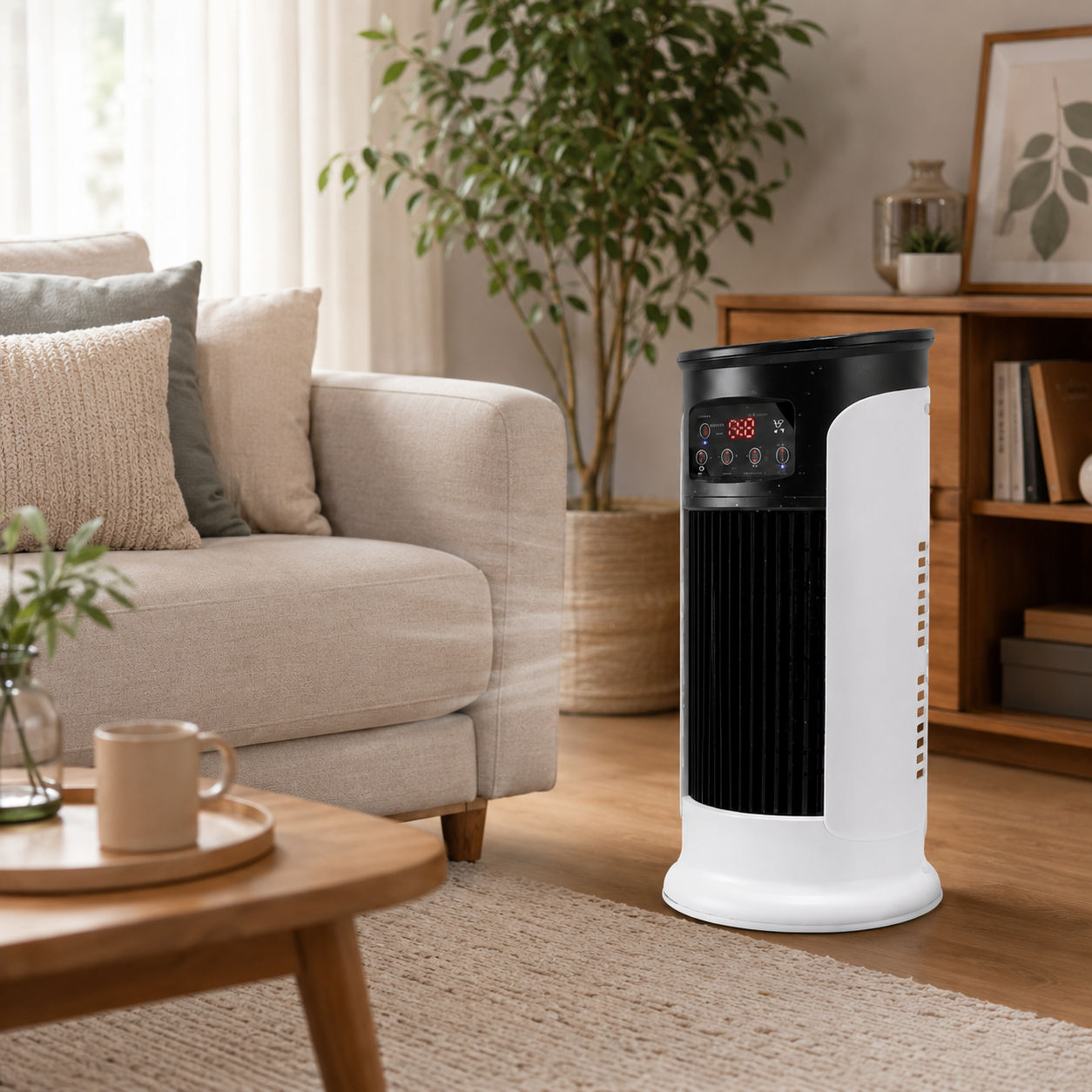 Compact Portable Air Conditioner | Energy-Efficient Cooling & Dehumidifier | Versatile Design for Year-Round Comfort 0
